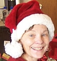 Karen Riedl at Christmas