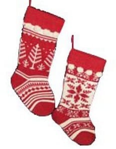 Knitted Christmas Stockings