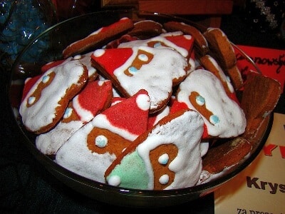 Santa Gingerbread Cookies